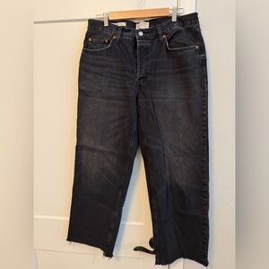 Universal Thread Black Straight Jeans